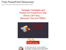 Tablet Screenshot of freepptresources.com